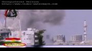 لحظه بمباران سوریه توسط جنگنده های سوریه