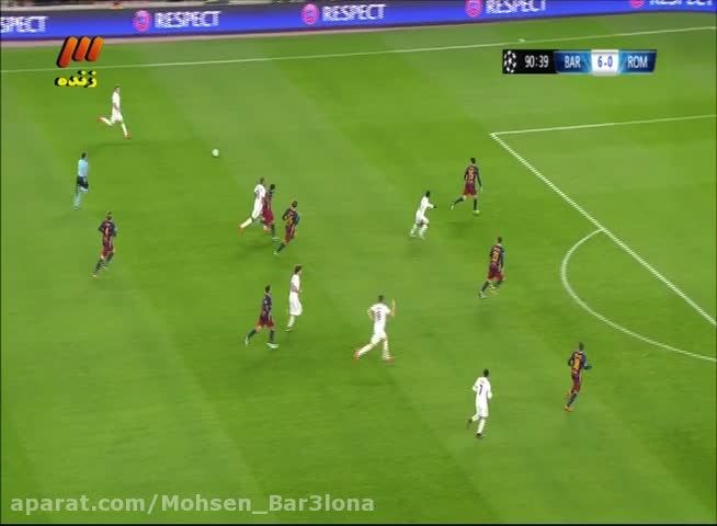 Barcelona 6-1 Roma (6-1 Dzeko) By Mohsen_Bar3lona