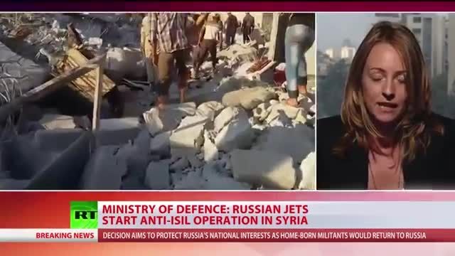 عملیات های نیروی هوایی روسیه در خاورمیانه