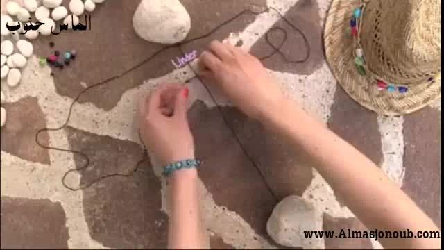 آموزش ساخت دستبند مهره ای زیبا
