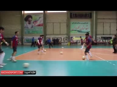 کلیپ تصویری بازی دو تیم شهروندساری ومقاومت البرز(قسمت2)