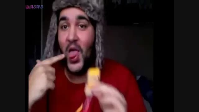 جوان احمق ابله زبان در تله موش+فیلم کلیپ ویدیو جالب
