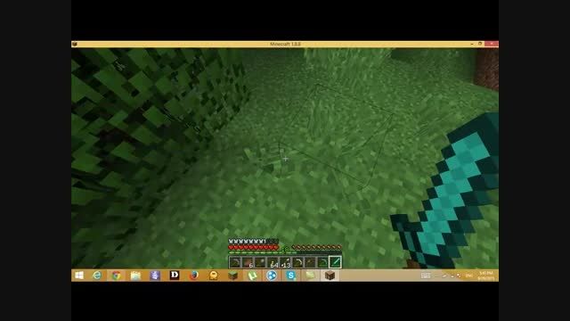 ep5:طرفدار زامبی!!:minecraft survivle pack