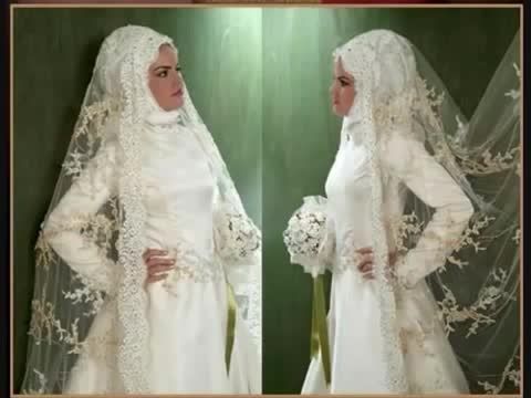 لباس عروس اسلامی از بریتانیا