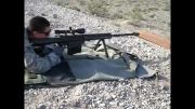 شلیک های دیدنی با تک تیرانداز آمریکایی Barret-M107 50BMG