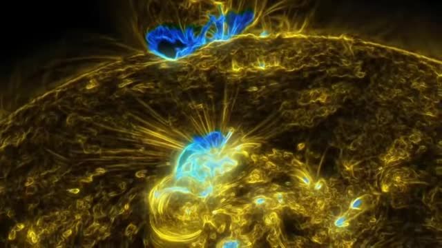 فیلمی دیدنی از انفجارهای سطح خورشید - میهن پست