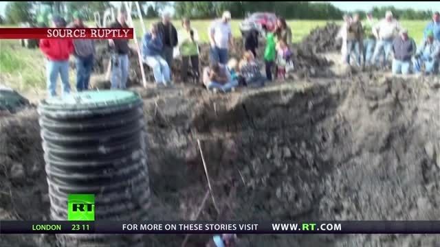 کشاورز آمریکایی یک اسکلت ماموت در مزرعه پیدا کرد