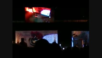 اجرای شعر حافظ توسط رضا یزدانی در جشن حافظ