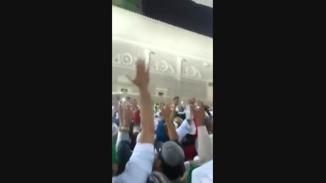 قرمز شدن گنبد حضرت محمد در روز شهادت حضرت زهرا