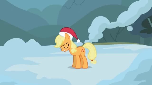 Applejack Dislikes Christmas [Animation]