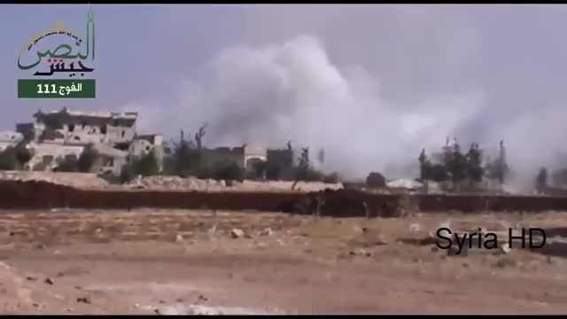 حملات جنگنده های روسی و سوری به جیش النصر در کفرنبوده
