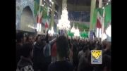 عزاداری مهاجرین پاکستانی در حرم امام خمینی -ظهر عاشورا