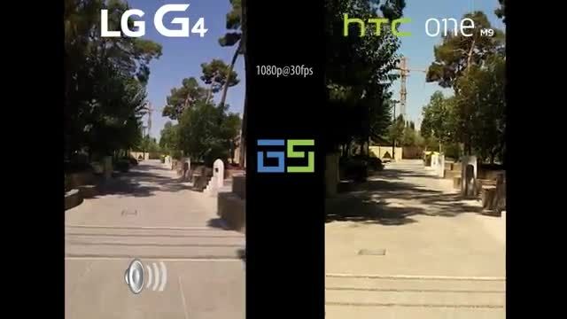 مقایسه ی دوربین LG G4 با htc one M9