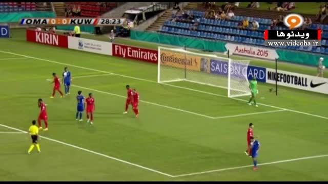 خلاصه بازی عمان ۱-۰ کویت