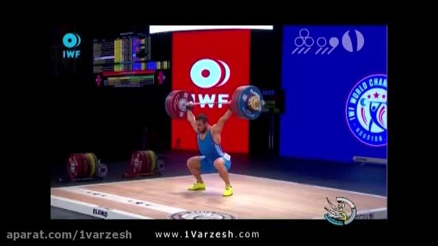 نایب قهرمانی پرمدال ترین وزنه بردار ایران