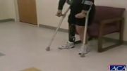 Using crutches