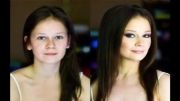 صورت های دروغی 6 - دختر ها قبل و بعد از آرایش
