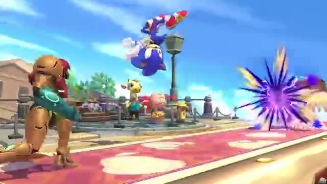 سونیک در بازی Super Smash Bros