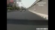 راننده مست و حرکت خلاف در ازاد راه های پر تردد تهران!!!