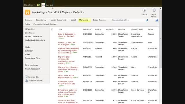 Link an Excel workbook to a SharePoint list - YouTube