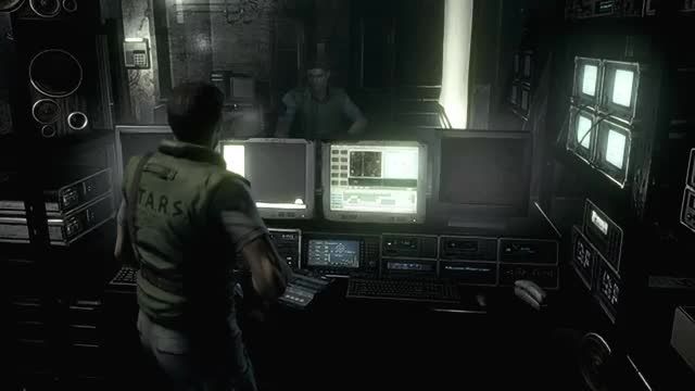 Resident Evil HD Remaster passcode entry terminal