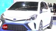 تویوتا یاریس2014در نمایشگاه - Toyota Yaris Hybrid-R concept