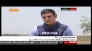حمله یک صهیونیست به خبرنگار بی بی سی عربی در حال گزارش