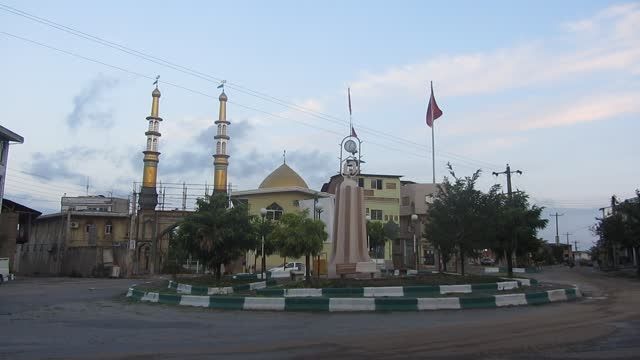 دارابکلا - میدان امام حسین علیه السلام و مسجد