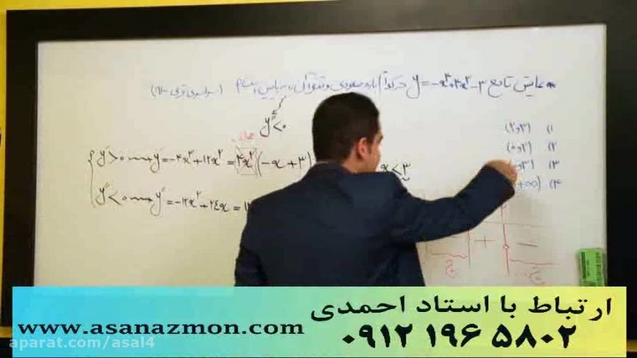 مشتق 3 جدیدترین تدریس مهندس مسعودی - کنکوری 21