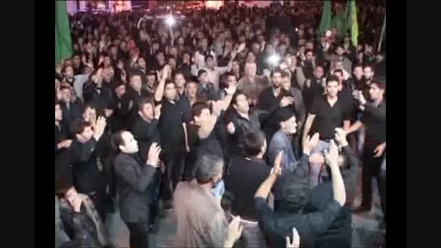 علی فرج پور،ماکو،شب عاشورا،محرم94،تجمع عاشورائیان حسینی