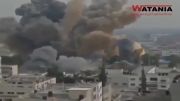 40 ثانیه از بمباران نوار غزه!