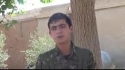 شهید علوی YPG شیار کوبانی - در مبارزه با داعش
