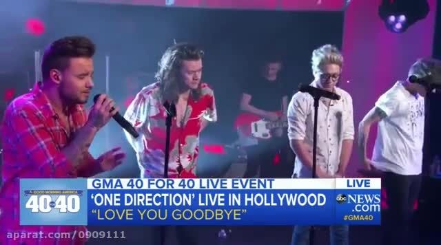 one direction live love you goodbye
