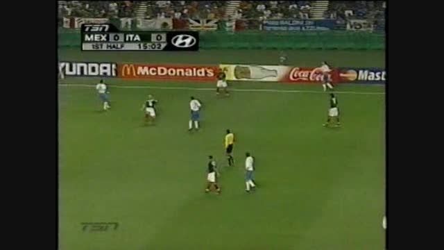 ایتالیا 1 - مکزیک 1  ( جام جهانی 2002 )