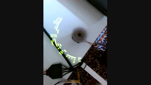 نمایشگر LED چرخان - تابلو تبلیغاتی چرخان