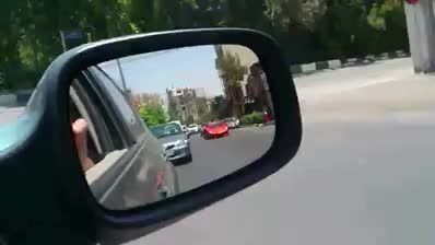 شتاب گیری لامبورگینی اونتادور در تهران!