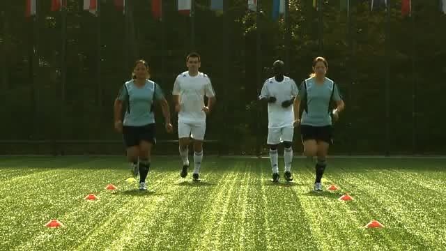 ویدیو آموزش گرم کردن  بدن در فوتبال- اصولی- بخش یک