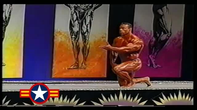 KEVIN LEVRONE - 1996 MR.OLYMPIA POSING ROUTINE