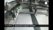 حادثه کم نظیر در متروی آرژانتین