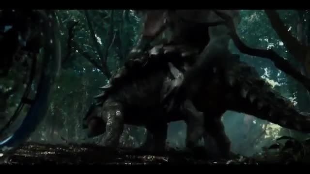 آنکیلوساروس  Indominus rex vs ( دایناسور ساختگی توسط...