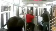 دعوای خفن و وحشتناک گنگستر ها تو مترو!!!!
