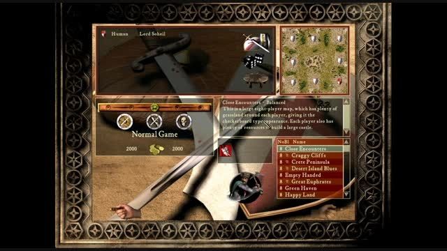 مخفی کردن لرد در بازی جنگهای صلیبی 1