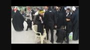 گلاب پاشی به زوار اربعین امام حسین 2014