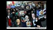 ** حجاب بانوان ترکیه در تظاهرات حمایت از ایران...**