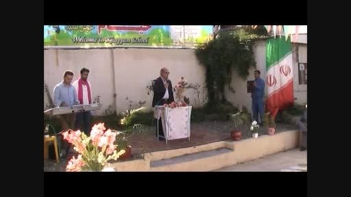 سخنرانی شهردار رودسر در افتتاحیه دبستان خیام رودسر