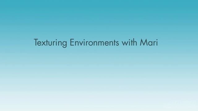 Texturing Environments with Mari