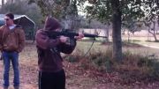 شلیک های دیدنی با تفنگ M16-A2 + کیفیتHD