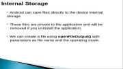 Android Data Storage Part 1(Internal Storage)