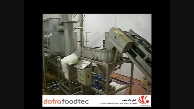 دستگاه پوست کنی سیب زمینی ساخت شرکت Dofra