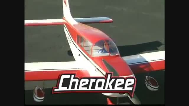 هواپیمای سوختی حیرت انگیز Cherokee 40(رادیو کنترل)